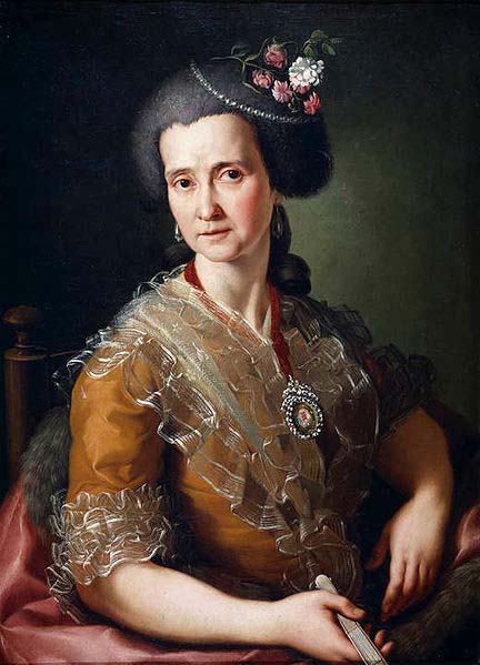 Portrait of Manuela Tolosa y Abylio, the artist
